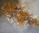 A touch of glamour  100 x 120 x 4 cm (sold)